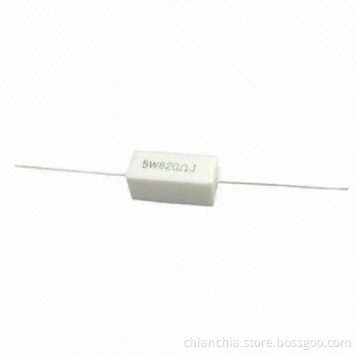 Cement Resistor, Used for Consumer Electronics, Power Supplies and Energy-saving Lamps
